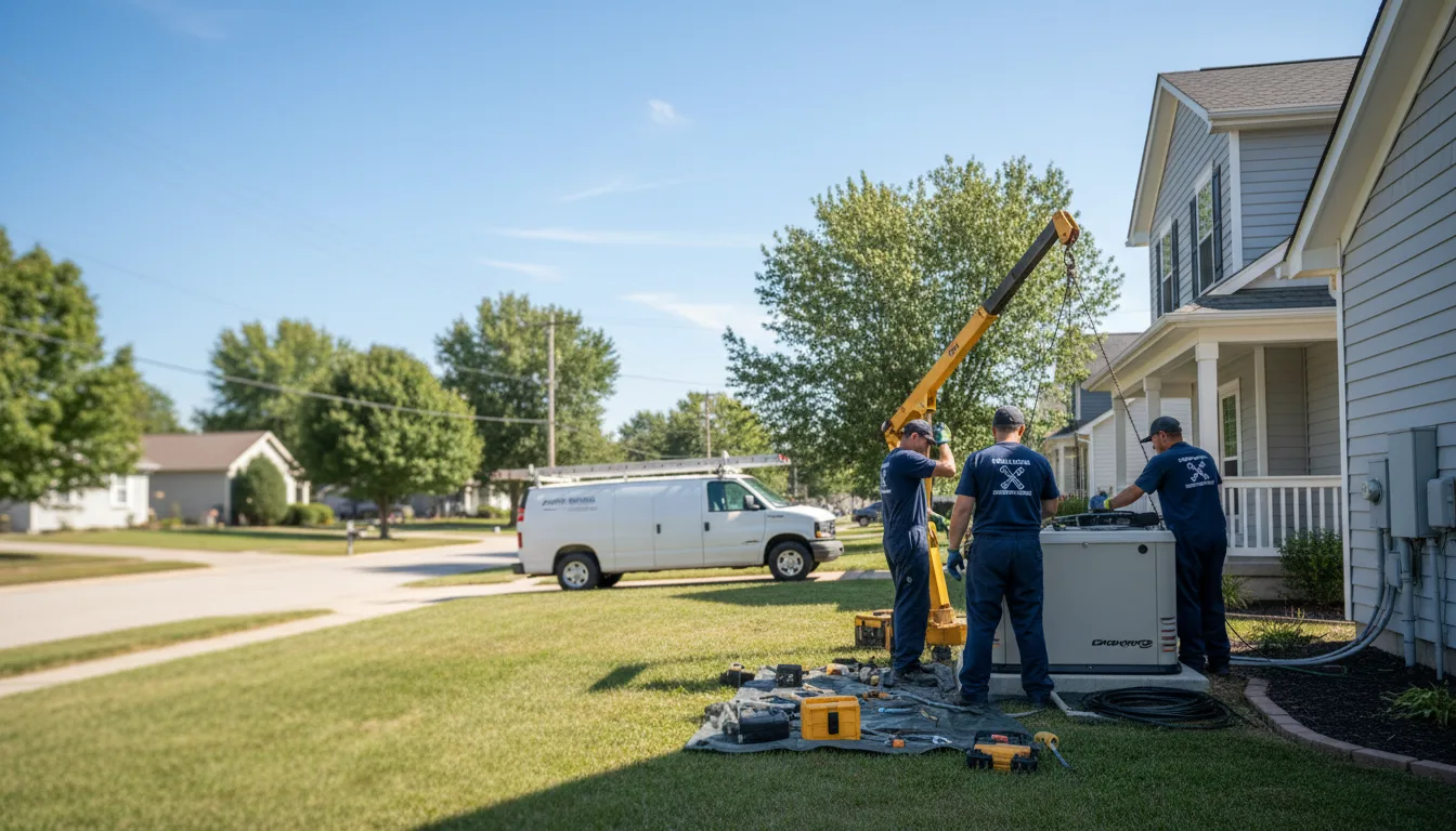 Generator Installation in Bellevue, IA near me